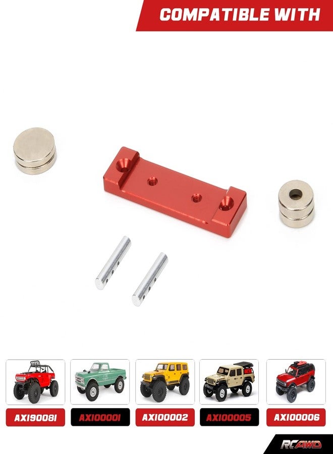 RCAWD Alloy Body Magnets Set for Axial 1-24 Scx24 Crawlers(Red) - Image 2